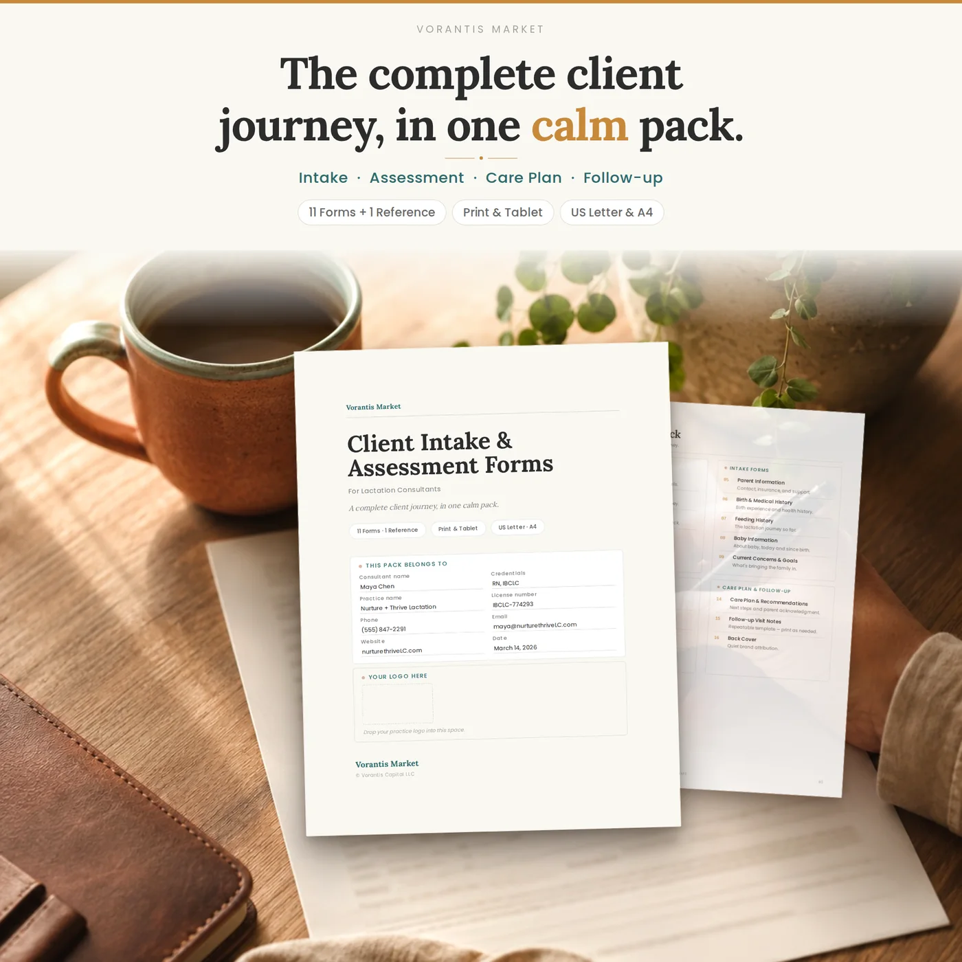 Lactation Consultant Client Intake & Assessment Forms preview